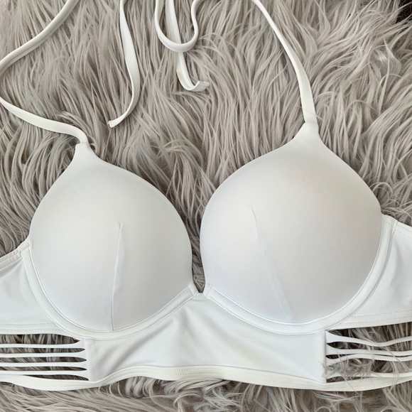 Victoria's Secret Other - Victoria Secret White Bombshell Bikini Top